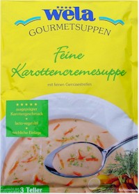 Feine Karottencremesuppe