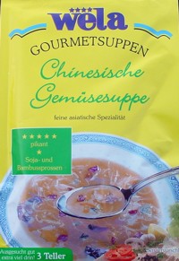 Chinesische Gemüsesuppe