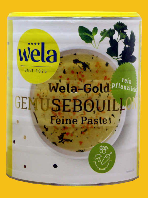 Wela-Gold Gemüsebouillon Paste, 1/1 Dose - Petras Wela Shop
