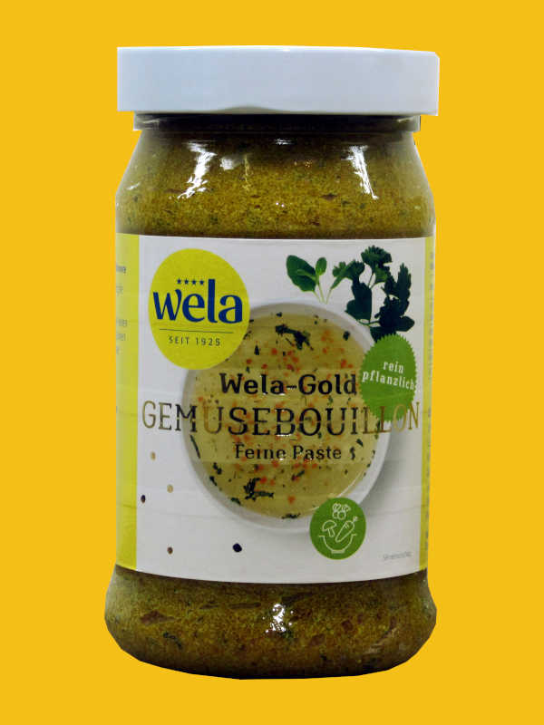 Wela-Gold Gemüsebouillon Paste, 1/2 Glas - Petras Wela Shop