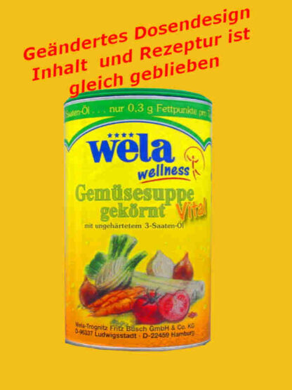 Gemüsesuppe gekörnt „Vital“ 1/1 Dose