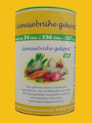 Bio Gemüsebrühe gekörnt 1/1 Dose