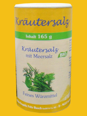 BIO Kräutersalz mit Meersalz