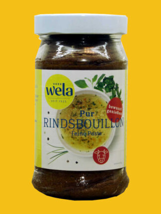 Rindsbouillon ‚Pur‘ 1/2 Glas