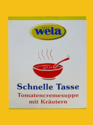 Tomatencremesuppe, Schnelle Tasse