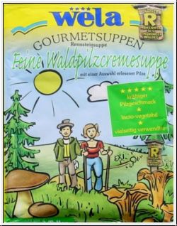 Feine Waldpilzcremsuppe „Rennsteigsuppe“