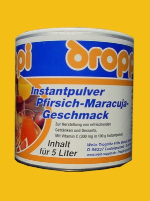 Droppi Pfirsich-Maracuja-Geschmack