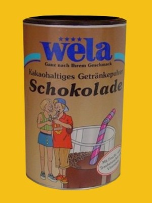 Schokohaltiges Getränkepulver