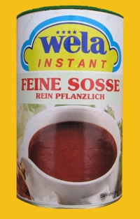 Feine Soße rein pflanzlich