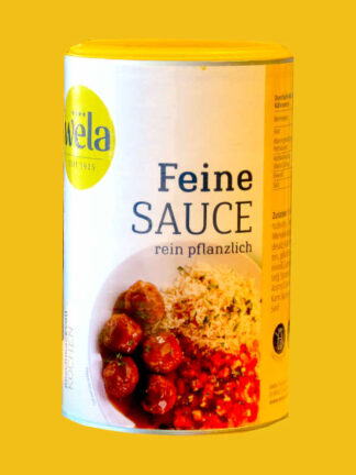 Feine Soße rein pflanzlich