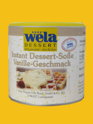 Instant Dessert-Soße Vanille-Geschmack