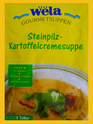 Steinpilz-Kartoffelcremesuppe