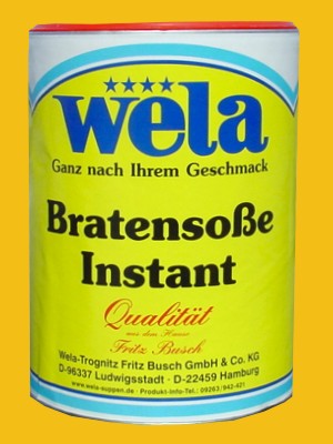 Bratensoße Instant Vorratsdose