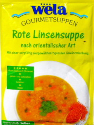 Gourmet Rote Linsensuppe nach orientalischer Art