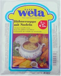 Hühnersuppe mit Nudeln