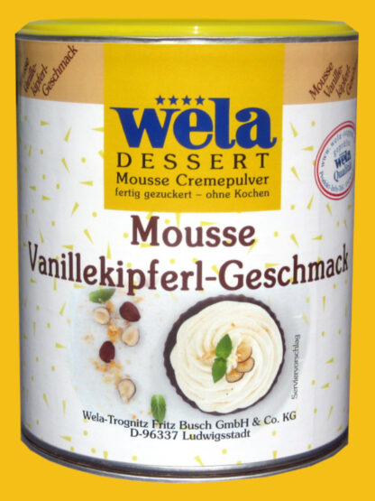 Mousse Vanillekipferl-Geschmack