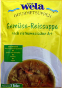 Gemuese-Reissuppe