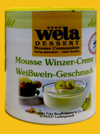 Mousse Winzer-Creme Weißwein-Geschmack