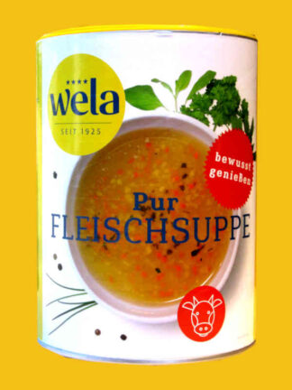 Wela Fleischsuppe gekörnt PUR, 1/1 Dose