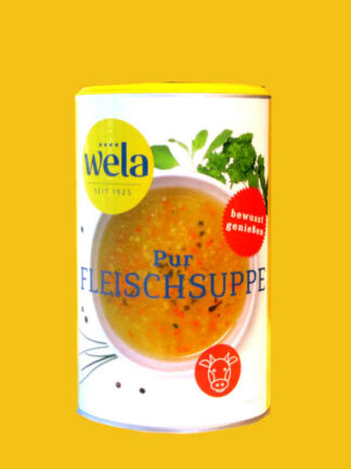 Wela Fleischsuppe gekörnt PUR, 1/2 Dose