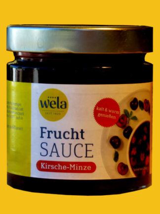 Wela Fruchtsauce Kirsch-Minze